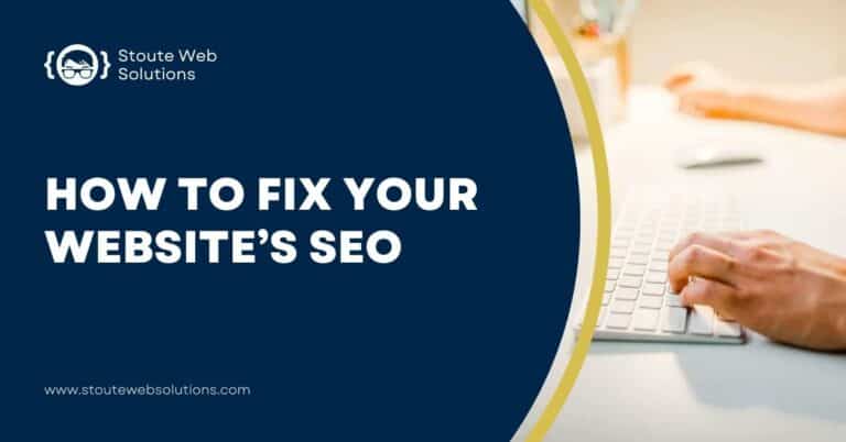 An SEO specialist tries to fix the website’s SEO.