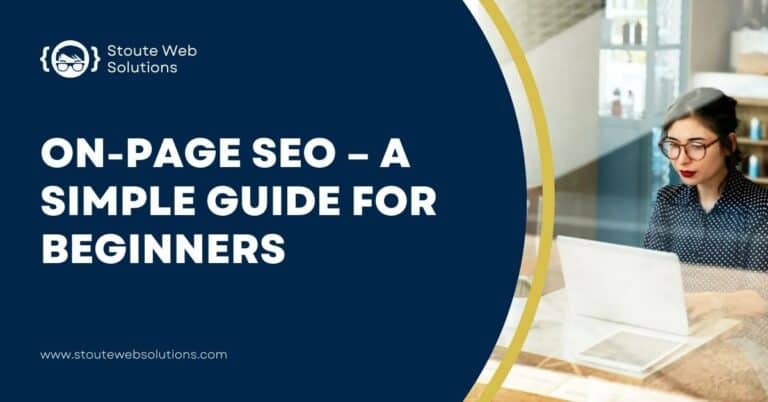 A female office worker is busy working using a white laptop.