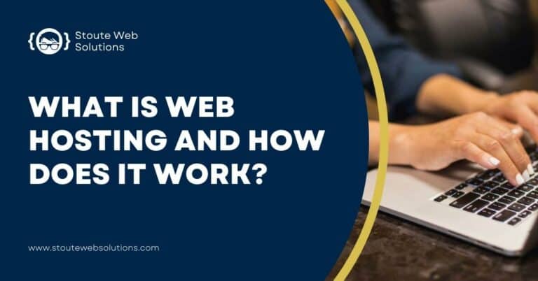 A professional female typing on her laptop.