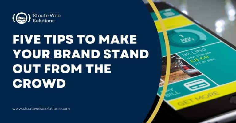 The phone on the table displaying an application.