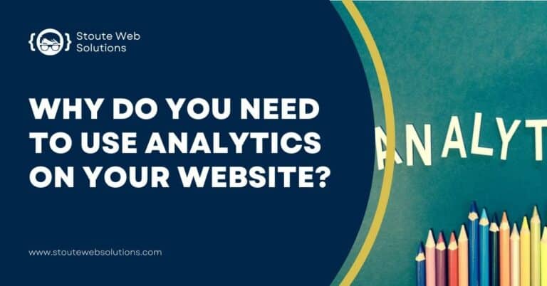 Plastic letters on the table forming the word "Analytics".