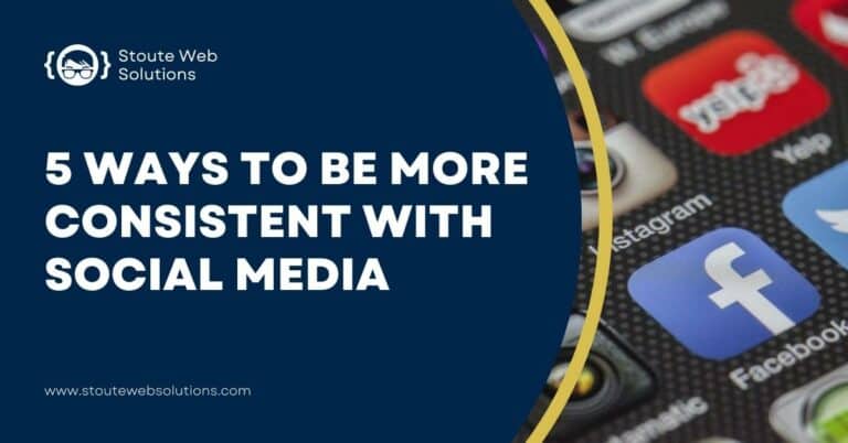 A smartphone's screen displays different social media applications.