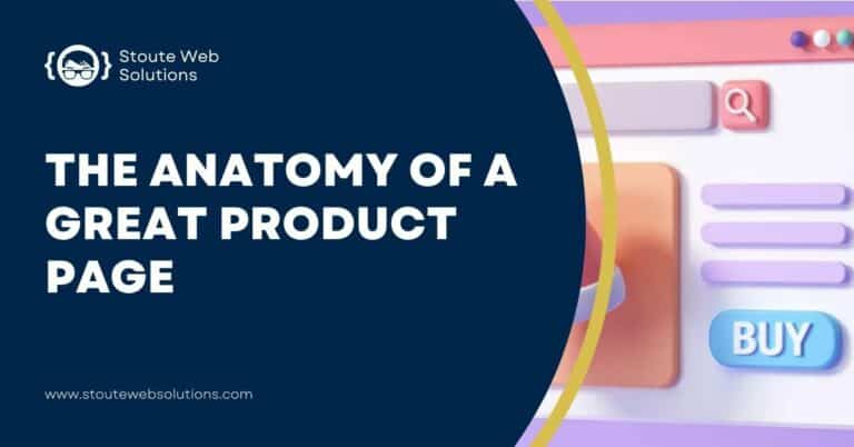 A colorful representation of a great product page.