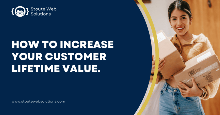 A female customer looks happy with the 2 boxes of products she's holding.