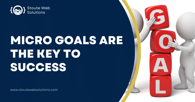 Two 3D white men are piling up 4 red boxes that have the letter G.O.A.L. in them.