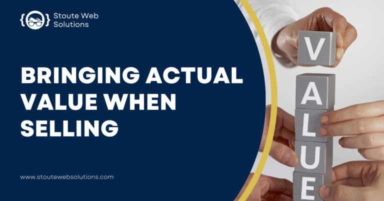 The word value is spelled by five hands using piled blocks.