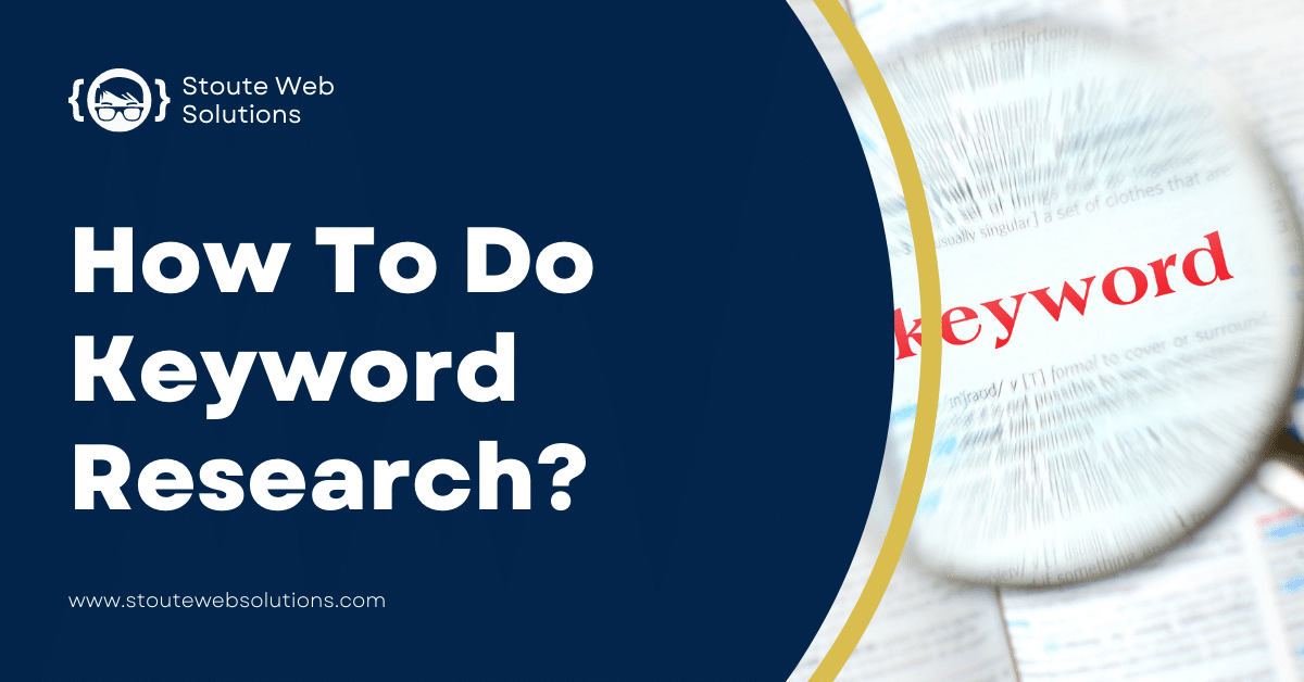 The word "KEYWORD" is magnified using a magnifying glass.