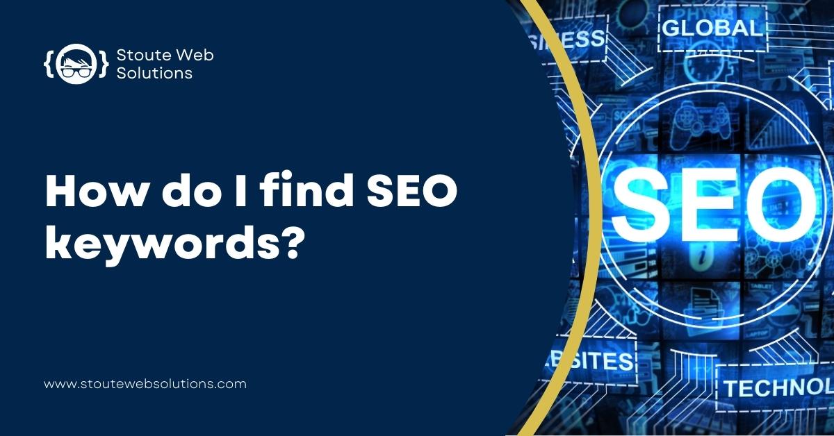 The word SEO along with other related words lightens up in blue LED lights.