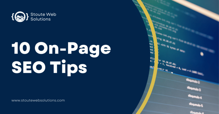 A computer screen displays some sort of website code.