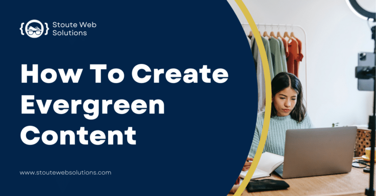 The lady is working on the content for her website.