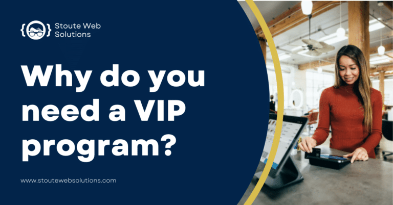 A lady customer scans her card for a VIP Program.