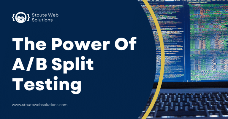 A laptop screen showing some codes used for A/B testing.