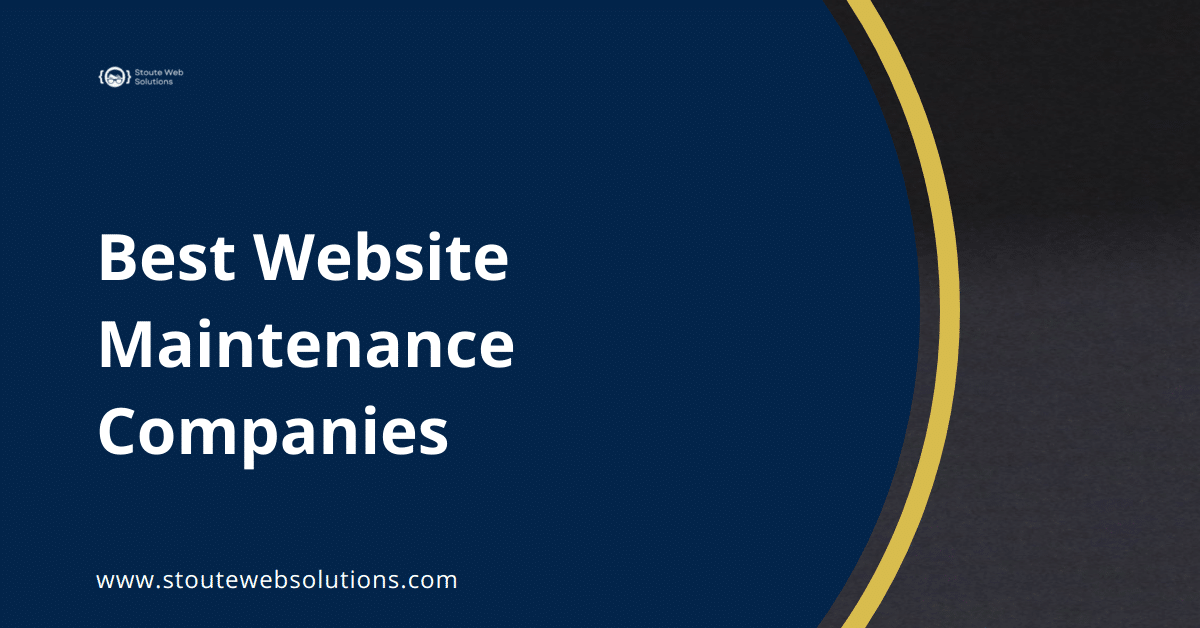 Best Website Maintenance Companies