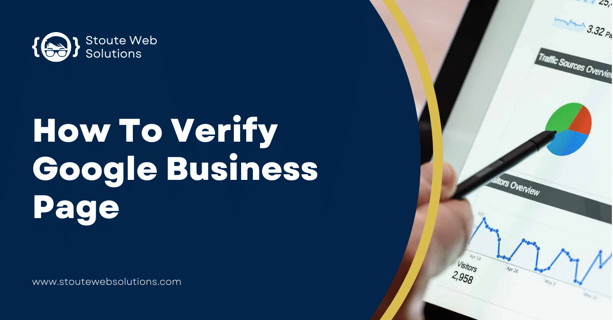 how to verify google business page