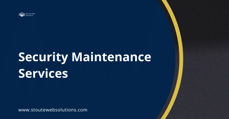Security Maintenance Services
