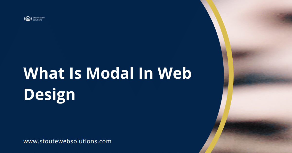 What Is Modal In Web Design